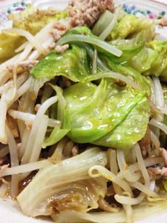 ☆レタスともやしの肉味噌炒め☆-レシピのメイン写真