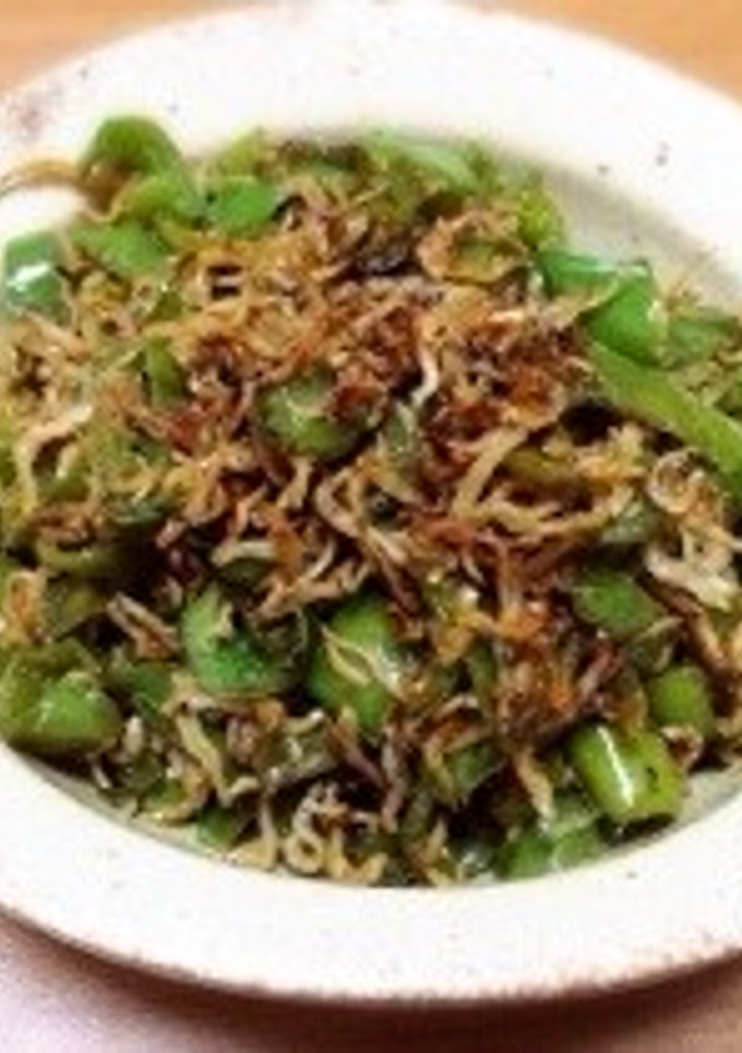 やみつき！ピーマンのふりかけ柚子胡椒風味-レシピのメイン写真