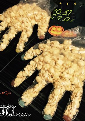 Halloweenに♡ゴーストハンド-レシピのメイン写真
