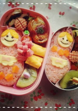 キャラ弁 マトリョーシカ♪-レシピのメイン写真
