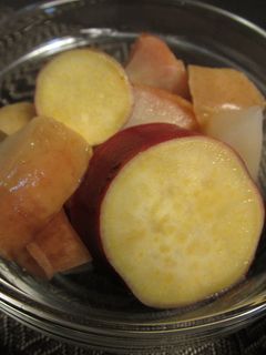 さつまいもとりんごの煮物-レシピのメイン写真