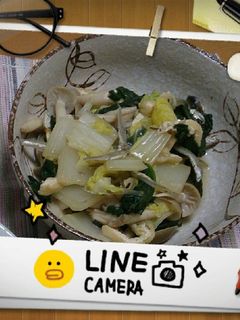 白菜とホーレン草の煮浸し-レシピのメイン写真