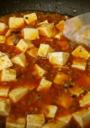 辛くておいしい、本格的な麻婆豆腐-レシピのメイン写真