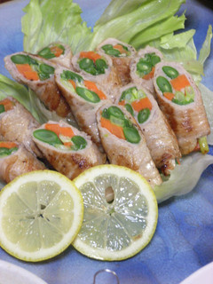 彩り野菜を豚肉で巻き巻き-レシピのメイン写真