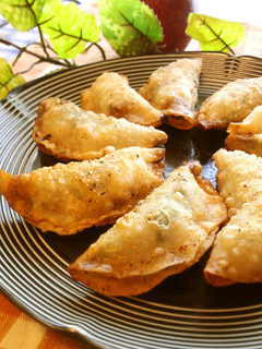塩りんごで♪薄切り豚๑餃子フライ✿-レシピのメイン写真
