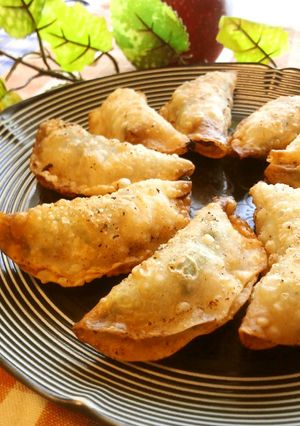 塩りんごで♪薄切り豚๑餃子フライ✿-レシピのメイン写真