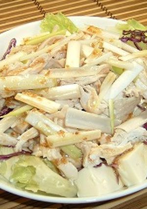 豆腐とチキンのサラダ-レシピのメイン写真