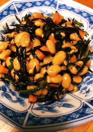 ひじき納豆◎栄養満点！-レシピのメイン写真