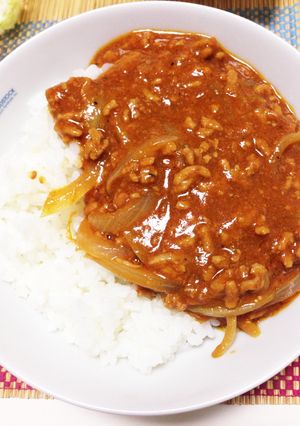 レンジで！キーマカレー-レシピのメイン写真