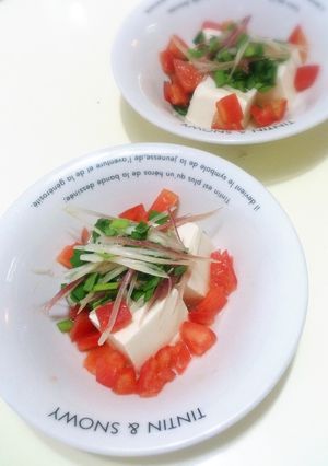 さっぱりニラ豆腐★-レシピのメイン写真