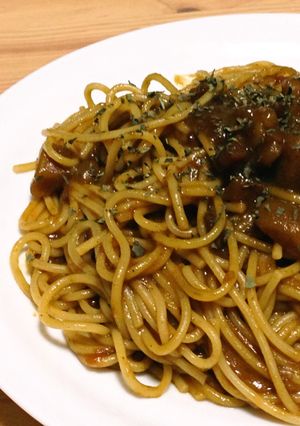 インスタントカレーで作る カレーパスタ-レシピのメイン写真
