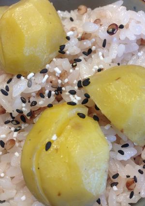 簡単ホクホクの栗ご飯-レシピのメイン写真