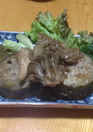 米ナスの肉詰め-レシピのメイン写真