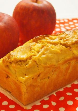 米粉で♪ 優しいりんごのパウンドケーキ-レシピのメイン写真