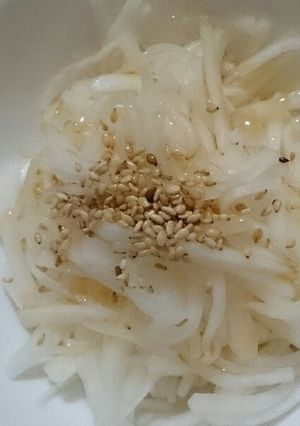 材料3つで簡単!大根サラダ＼(^^)／-レシピのメイン写真