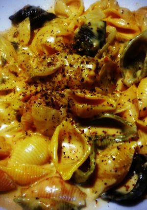 濃厚☆ブルーチーズのクリームパスタ-レシピのメイン写真