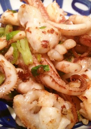 いかとセロリの炒めもの-レシピのメイン写真