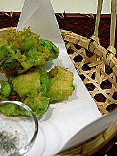 アボカドとチーズのグリーンかき揚げ。-レシピのメイン写真