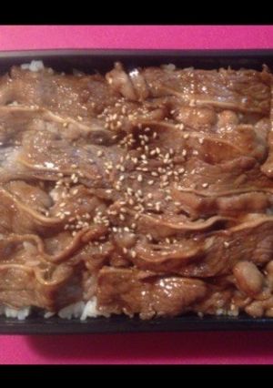 お弁当用に焼くだけ‼︎牛カルビ丼-レシピのメイン写真