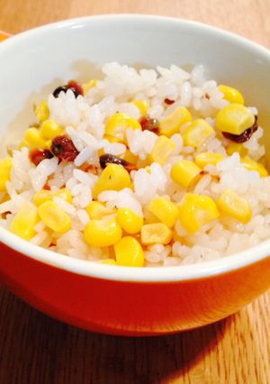 シジミとコーンの混ぜご飯-レシピのメイン写真