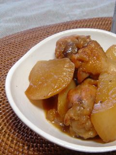 手羽元と大根の煮物。-レシピのメイン写真