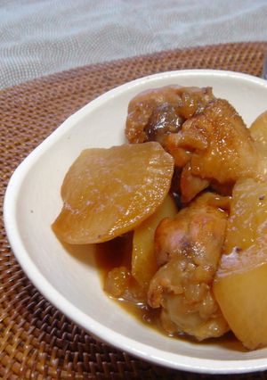 手羽元と大根の煮物。-レシピのメイン写真