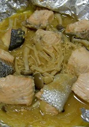鮭のホイル焼き♪チャンチャン焼き風-レシピのメイン写真