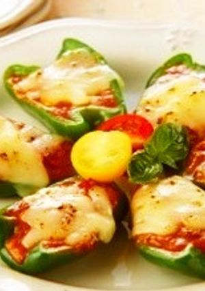 １０分で簡単♥ピーマンの肉詰め♪トマト味-レシピのメイン写真