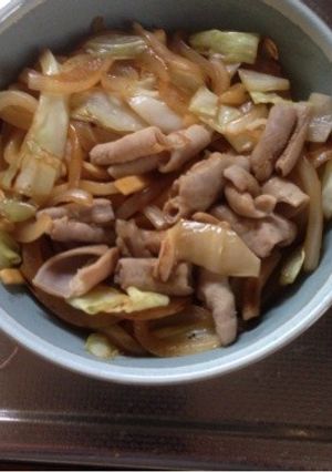 冷凍うどんで作る津山ホルモンうどん-レシピのメイン写真