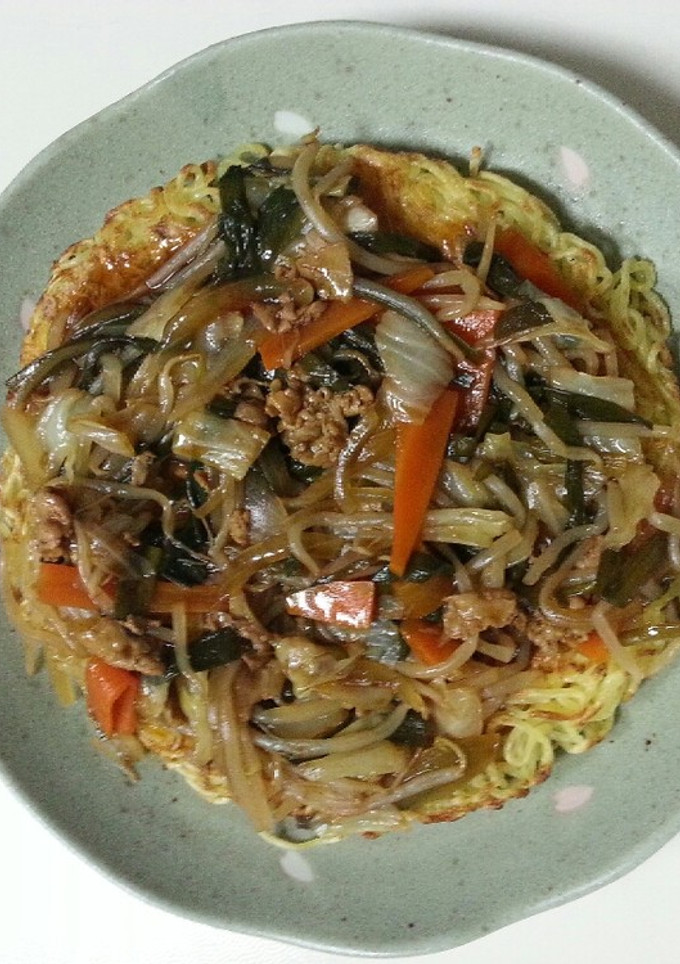 ☆楽ちん☆『かた焼きそば』-レシピのメイン写真
