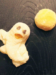 <ハロウィン>月見大福とオバケちゃん ♪-レシピのメイン写真