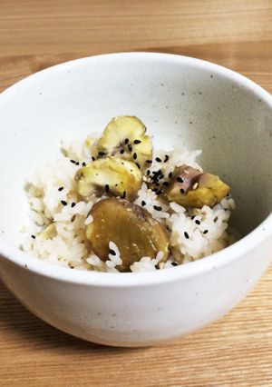 今が旬!栗ご飯♪-レシピのメイン写真