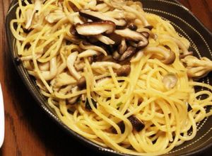 松茸のお吸物で本格 和風きのこパスタ-レシピのメイン写真