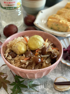 なめこの炊き込みご飯-レシピのメイン写真