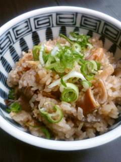 土鍋きのこご飯♪-レシピのメイン写真