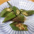 簡単!おくらの塩胡椒炒め☆お弁当にも!