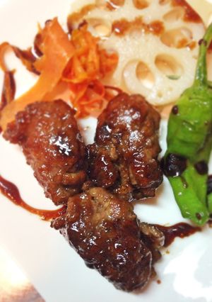 牛肉の黒酢ソース炒め-レシピのメイン写真