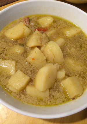 おかずもスープもじゃがいもタイカレー風味-レシピのメイン写真