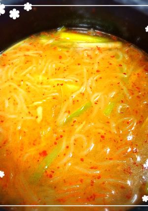 辛い！糸こんにゃくのダイエットスープ-レシピのメイン写真