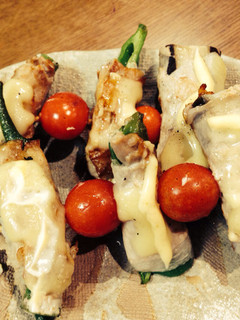 夏野菜で肉巻き♪串焼き♪カラフルかわいい-レシピのメイン写真