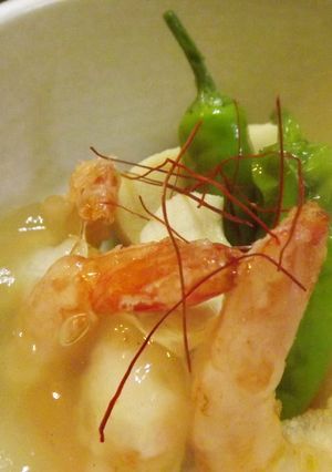 海老のあん掛けと高野豆腐含め煮-レシピのメイン写真
