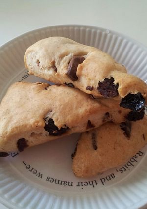 チョコとベリーのスコーン-レシピのメイン写真