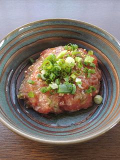まぐろの梅味噌たたき-レシピのメイン写真