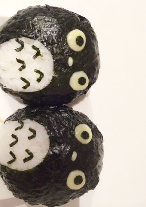 ♪トトロ♪おにぎり♪-レシピのメイン写真