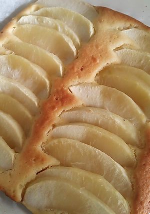 材料5つ!簡単!リンゴのケーキ-レシピのメイン写真