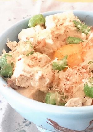 簡単!豆腐丼-レシピのメイン写真