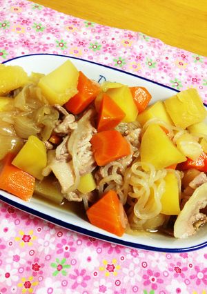 簡単♪子ども大好き♪煮るだけ肉じゃが♪-レシピのメイン写真