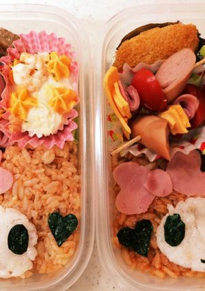 マイメロディのキャラクター弁当♡-レシピのメイン写真