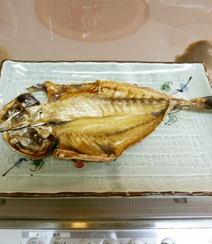 骨ごと食べる鯵の干物-レシピのメイン写真