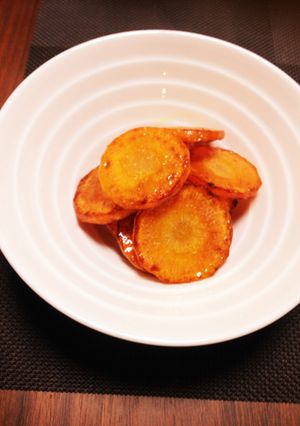 ☆付け合わせに☆人参のオリーブオイル焼き-レシピのメイン写真